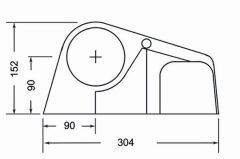 South Pacific 800H Paslanmaz Kavelatalı Irgat