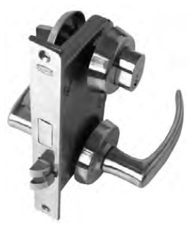 Kapı Kolu Önden  - Arkadan Anahtar Kilitli