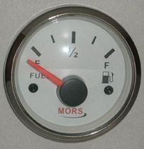 Yakıt Göstergesi 12-24V BEYAZ