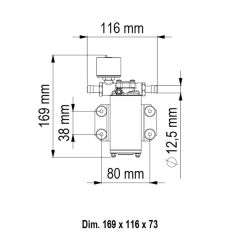 Marco Up2/E Elektronik Kontrollü Basınç Pompası 12/24V