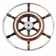 Savoretti T3 Krom Çemberli Dümen Simidi 60cm