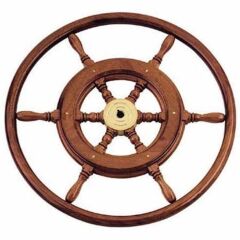 Savoretti T3B Ahşap Çemberli Dümen Simidi 46cm