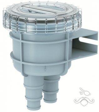 PLASTİK DENİZ SUYU FİLİTRESİ 25-32-38 MM VETUS TİP