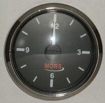 Zaman Saati Siyah 12-24 V