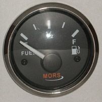 Yakıt Göstergesi Siyah 12-24V