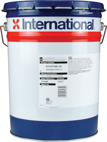 International Interprime 450 Tekne Astarı Alüminyum 17,5 Lt