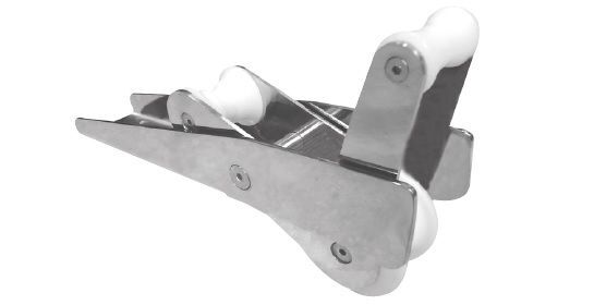 Tekne için Burun Makarası Mafsallı 75mm X 400 mm