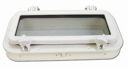 İÇTEN MONTAJ ABS DİKDÖRTGEN LUMBOZ BEYAZ  400x200mm