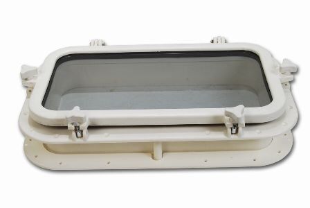 İÇTEN MONTAJ ABS DİKDÖRTGEN LUMBOZ BEYAZ  300x500mm