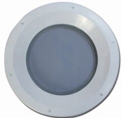 DIŞTAN MONTAJ ABS YUVARLAK LUMBOZ BEYAZ 260mm