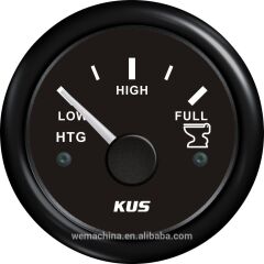 Atık Su Seviye Göstergesi 12/24V Ø52mm Siyah