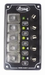 8 Anahtarlı İzoleli Dikey Swıtch Panel