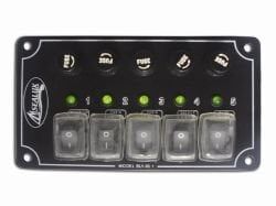 4 Anahtarlı İzoleli Yatay Swıtch Panel