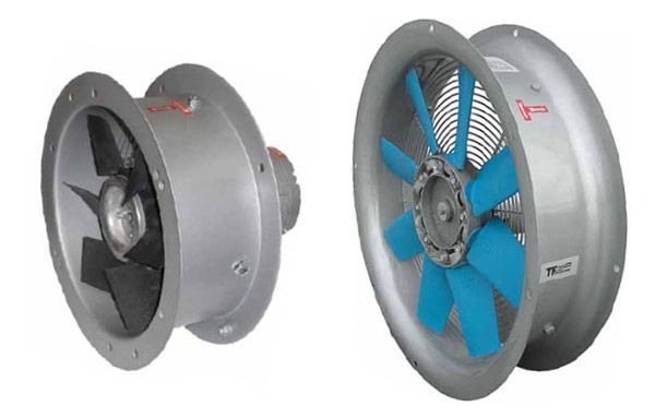 AXF Axial Fan, AXF250/B - 0,37 KW - 12/24Vdc