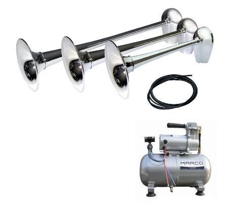 PW2-3BC Marco Kompresörlü Korna 12V