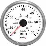 Sürat Göstergesi 55 mph Beyaz