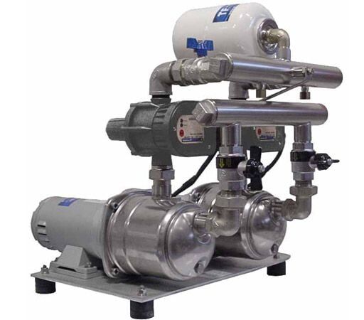 AX SET EC WATER PRESSURE SYSTEM 0,75 + 0,75 KW, 24VDC