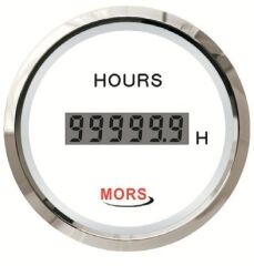 Dijital Motor Zaman Saati 12-24 V Beyaz