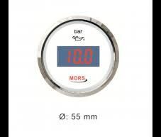 Dijital Yağ Göstergesi 5 Bar 12-24V Beyaz