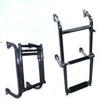 Katlanır Merdiven Krom 2+2 Teleskopik