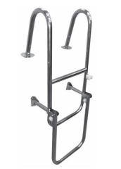 Katlanır Merdiven Krom 30x80 cm