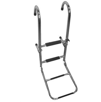 Katlanır Merdiven Krom 4 Basamaklı